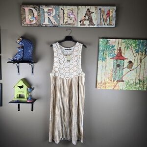 Gudrun Sjoden Matsumoto Sleeveless Dress Size Large